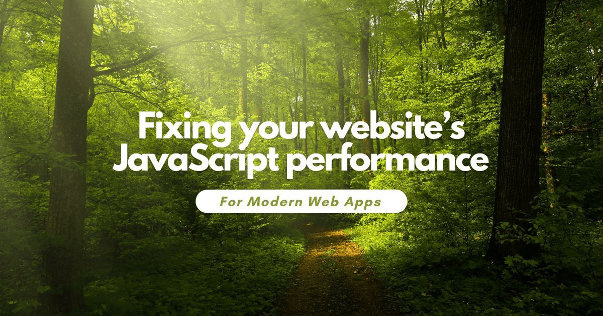    When it comes to web performance, you may think of techniques like compression, asset optimization, or even HTTP caching.   These are really import