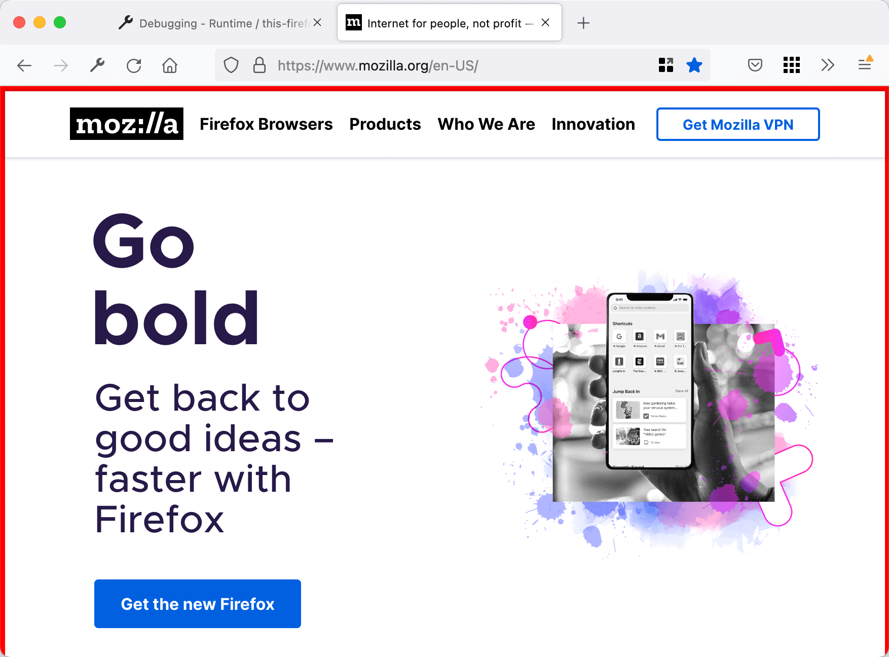 My first Firefox extension