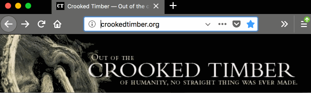 A screenshot of a browser window with one open tab. Browser is black. Browser's tabs and URL bar are darker grey with icons and text in white. Inside the selected tab an animated loading indicator is red.