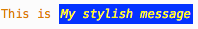 Styled Text in Firefox console