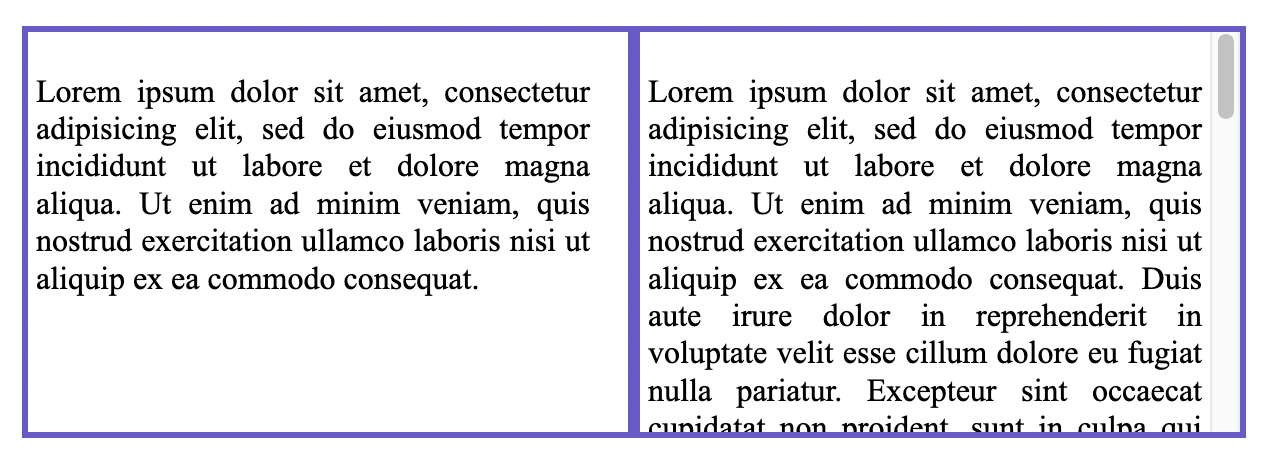 css - Scrollbar of DIV with position FIXED is partly hidden behind window  scrollbar - Stack Overflow