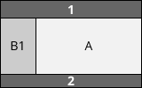 Example of a basic 2 column layout: One aside on the left column, and main on the right column.